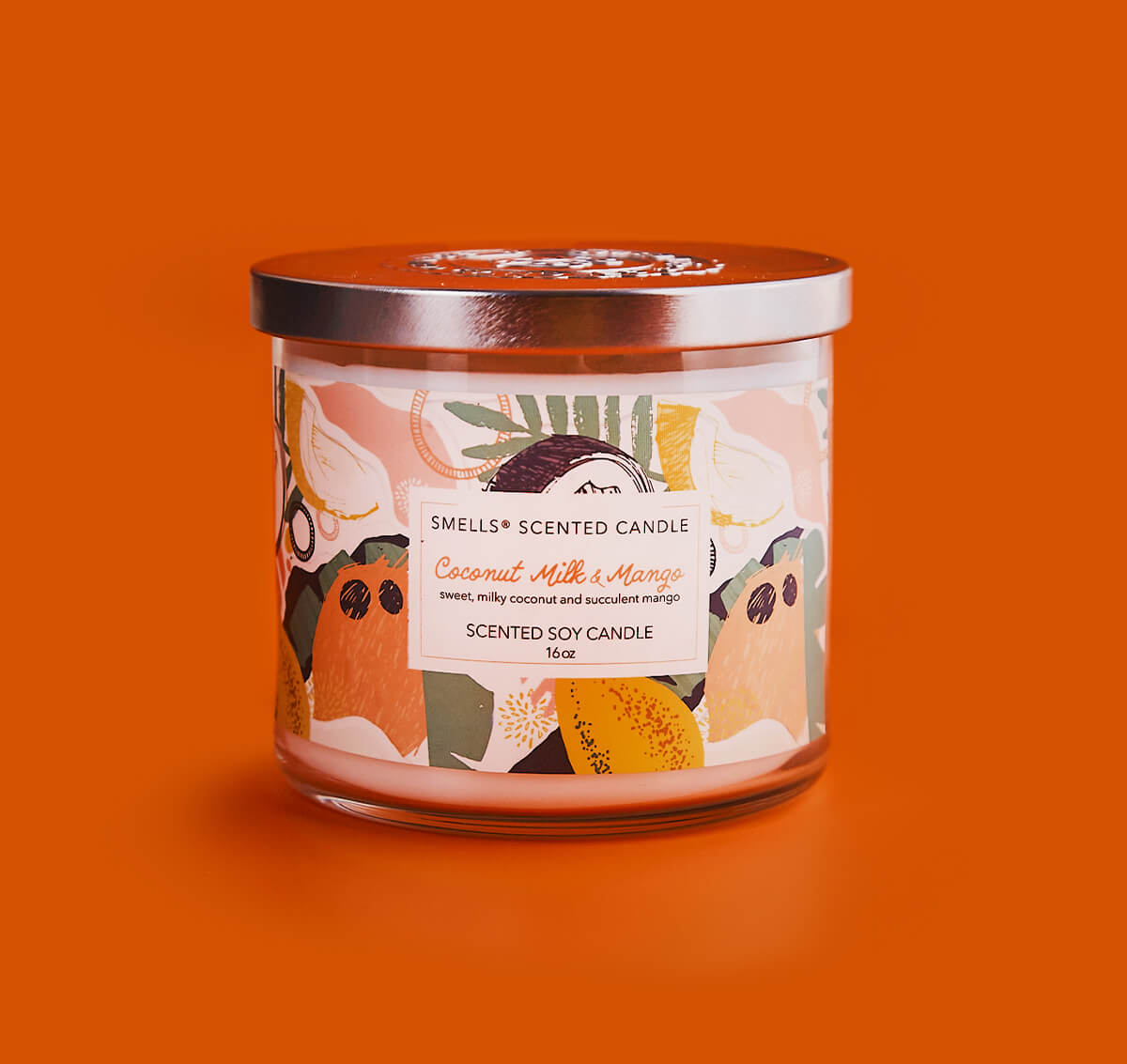 Coconut Milk & Mango 3-Wick Scented Candle, 16 oz