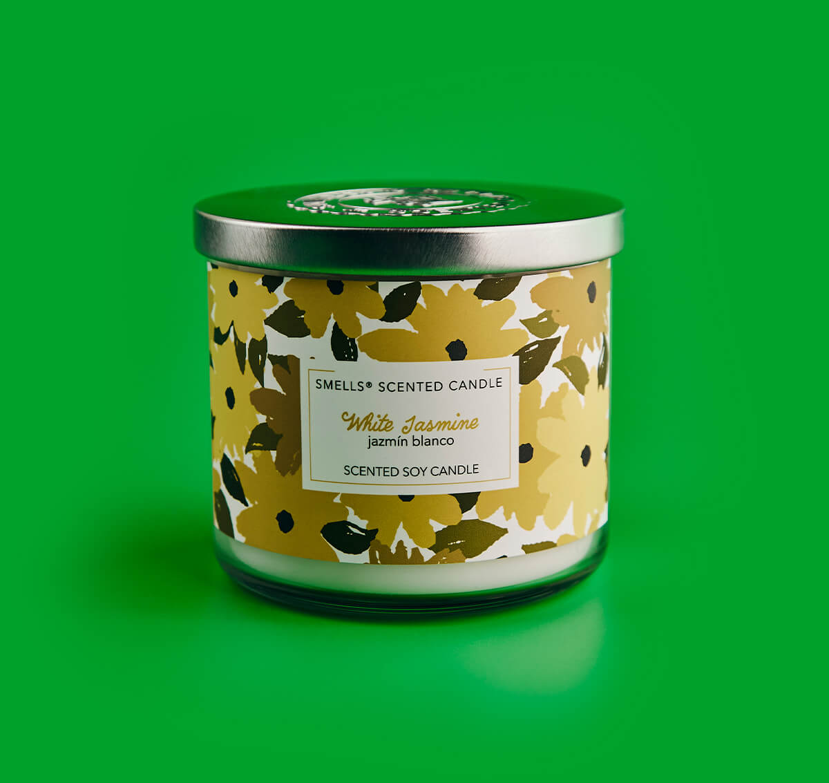 White Jasmine 3-Wick Scented Candle, 16 oz