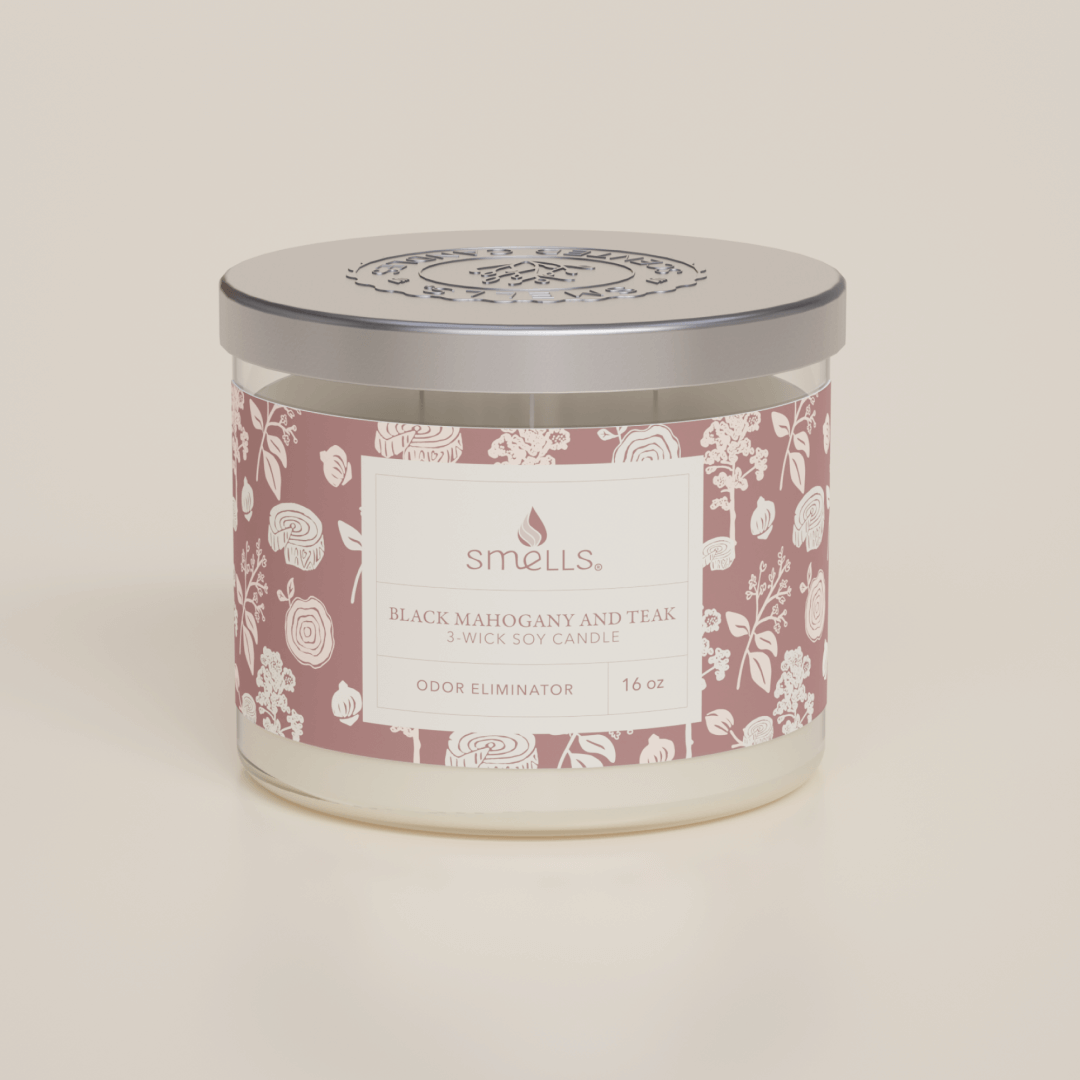 Black Mahogany & Teak 3-Wick Scented Candle, 16 oz
