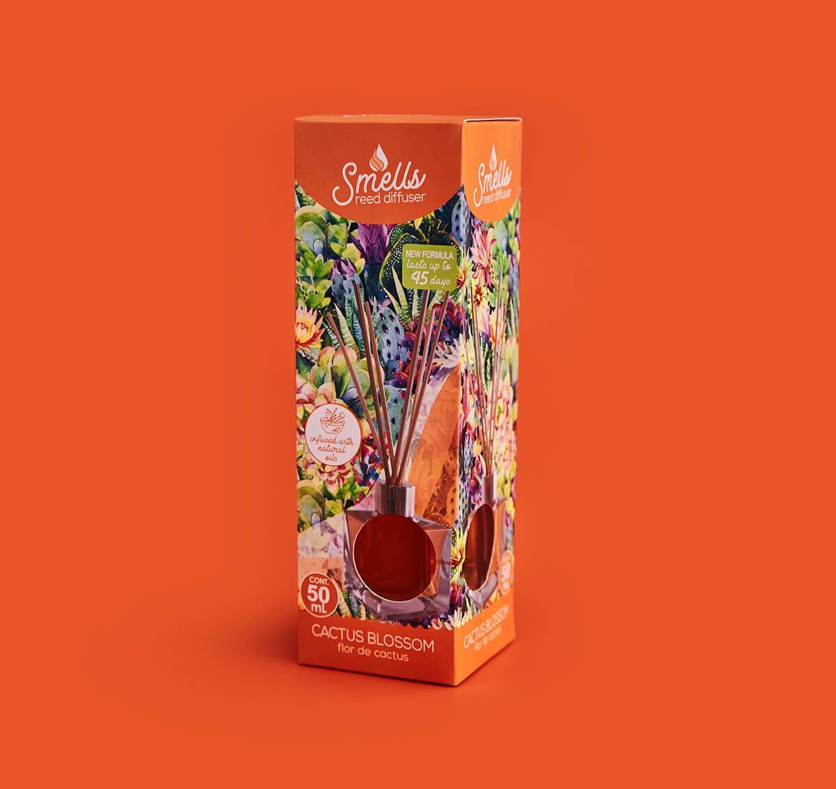 Cactus Blossom Reed Diffuser, 50 ml