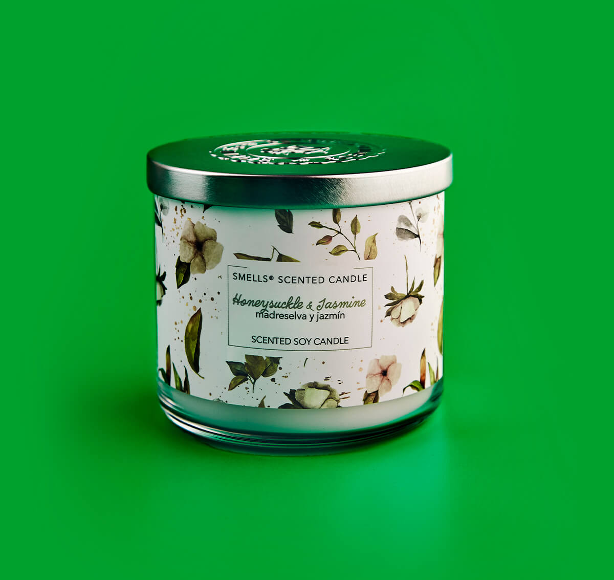 Honeysuckle & Jasmine 3-Wick Scented Candle, 16 oz