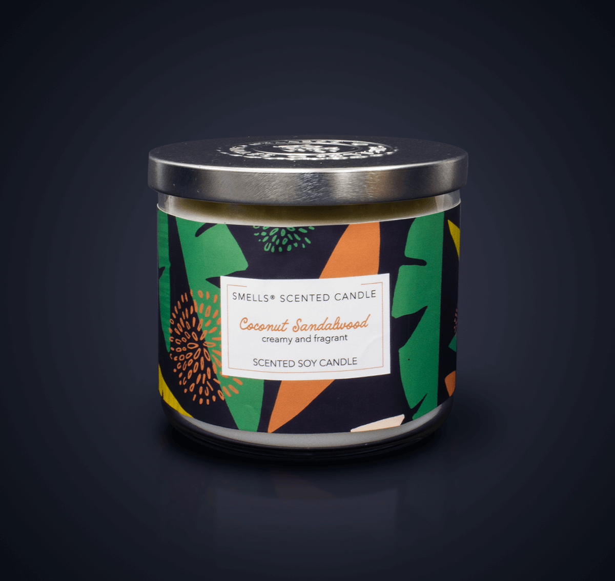 Coconut Sandalwood 3-Wick Scented Candle, 16 oz